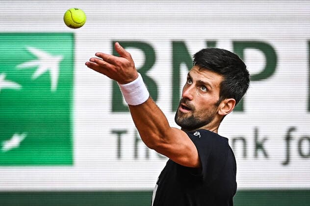 May 20, 2022, Paris, France, France: Novak DJOKOVIC of Serbia during a training session of Roland-Garros 2022, French Open 2022, Grand Slam tennis tournament at the Roland-Garros stadium on May 20, 2022 in Paris, France. Paris France - ZUMAm308 20220520_zsp_m308_032 Copyright: xMatthieuxMirvillex