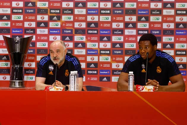 Basketball, Euroleague, Anadolu Efes - Real Madrid, Press conference