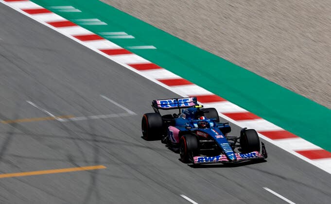 31 Esteban Ocon FRA, BWT Alpine F1 Team , F1 Grand Prix of Spain at Circuit de Barcelona Catalunya on May 20, 2022 in Barcelona, Spain Photo by HOCH ZWEI Barcelona Spain