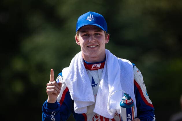 STANEK Roman (cze), Trident Racing, Dallara F3, portrait during the 3rd round of the 2022 FIA Formula 3 Championship, on the Circuit de Barcelona-Catalunya, from May 20 to 22, 2022 in Montmelo, Spain - AUTO - FORMULA 3 2022 - BARCELONA DPPI Panoramic  BAR_GP_SR-9883