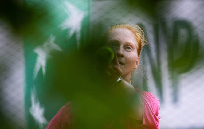 Belgian Alison Van Uytvanck pictured during a training session ahead of the Roland Garros French Open tennis tournament, in Paris, France, Friday 20 May 2022. This year s tournament takes place from 22 May to 5 June. BENOITxDOPPAGNE  x35327081x