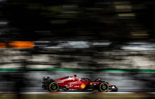 BARCELONA Charles Leclerc Ferrari during the 2nd free practice session ahead of the F1 Grand Prix of Spain at Circuit de Barcelona Catalunya on May 20, 2022 in Barcelona, Spain REMKO DE WAAL F1 Grand Prix of Spain, Practice 2 2022 xVIxANPxSportx xxANPxIVx 448903949 originalFilename: 448903949.jpg