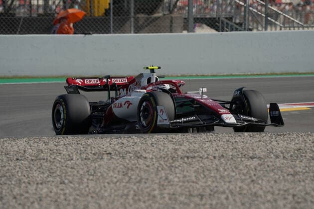 F1 Pirelli Grand Prix of Spain 2022 20 05 2022, Circuit de Catalunya, Barcelona, F1 Pirelli Grand Prix of Spain 2022 , in picture Guanyu Zhou CHN , Alfa Romeo Racing ORLEN nordphotoxGmbHx xBratic nph00250