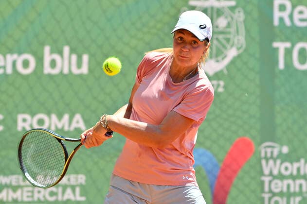 Women s quarter-finals - ITF 17th Edition - RCCTR 150th Anniversary Irina Chroma?ëva (RUS) during the ITF 17th Edition-RCCTR 150th Anniversary, BMW Rome Cup, at Reale Circolo Canottieri Tevere Remo, Rome, Italy. Rome Italy Italy Circolo Canottieri Tevere Remo Copyright: DomenicoxCippitelli