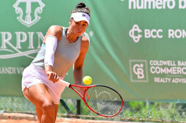 Women s quarter-finals - ITF 17th Edition - RCCTR 150th Anniversary Bárbara Gatica (CHI) during the ITF 17th Edition-RCCTR 150th Anniversary, BMW Rome Cup, at Reale Circolo Canottieri Tevere Remo, Rome, Italy. Rome Italy Italy Circolo Canottieri Tevere Remo Copyright: DomenicoxCippitelli
