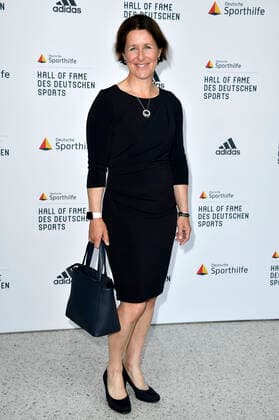 Uschi Disl at the presentation of the 2022 Golden Sports Pyramid at Deutsche Telekom AGs representative office in Berlin, 20 05 2022. Foto:xN.xKubelkax xFuturexImage