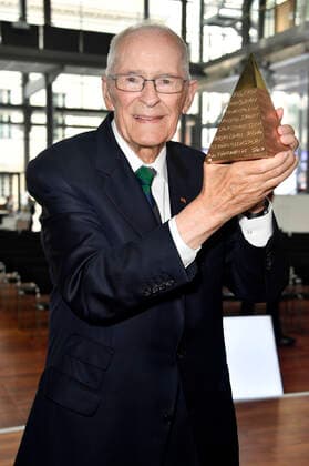 Hans Wilhelm Gäb at the presentation of the 2022 Golden Sports Pyramid at Deutsche Telekom AGs Berlin Representative Office, 20 05 2022 Foto:xN.xKubelkax xFuturexImage