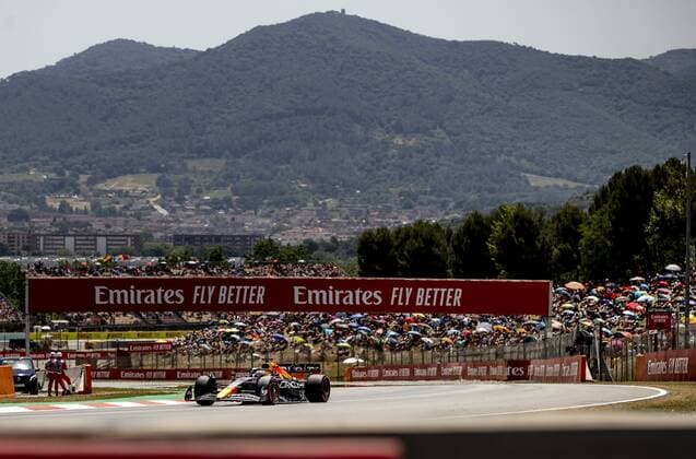 BARCELONA Max Verstappen Oracle Red Bull Racing during practice 3 ahead of the F1 Grand Prix of Spain at Circuit de Barcelona Catalunya on May 21, 2022 in Barcelona, Spain REMKO DE WAAL F1 Grand Prix of Spain, Practice 3 2022 xVIxANPxSportx xxANPxIVx 448963259 originalFilename: 448963259.jpg