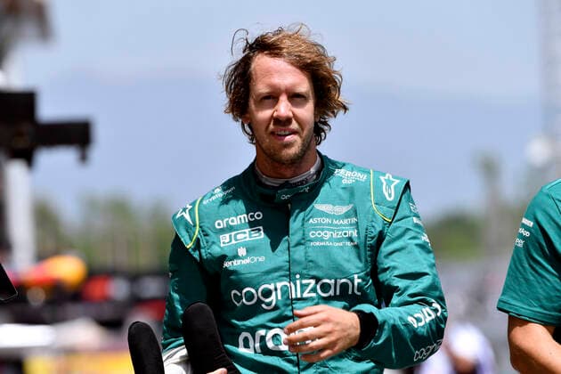 VETTEL Sebastian F1 Team Aston Martin Formula 1 Season 2022 GP of Spain 2022 On 21 05 2022 in Barcelona Copyright: xJerryxAndrex