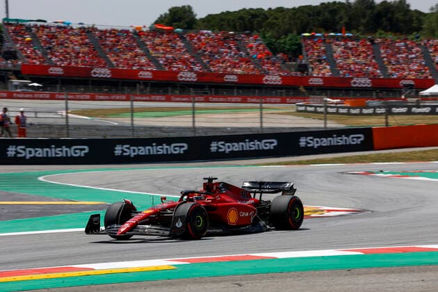 16 Charles Leclerc MCO, Scuderia Ferrari , F1 Grand Prix of Spain at Circuit de Barcelona Catalunya on May 21, 2022 in Barcelona, Spain Photo by HOCH ZWEI Barcelona Spain