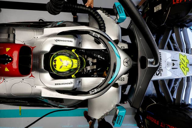 44 Lewis Hamilton GBR, Mercedes AMG Petronas F1 Team , F1 Grand Prix of Spain at Circuit de Barcelona Catalunya on May 21, 2022 in Barcelona, Spain Photo by HOCH ZWEI Barcelona Spain