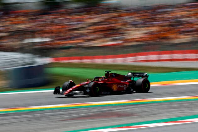 16 Charles Leclerc MCO, Scuderia Ferrari , F1 Grand Prix of Spain at Circuit de Barcelona Catalunya on May 21, 2022 in Barcelona, Spain Photo by HOCH ZWEI Barcelona Spain