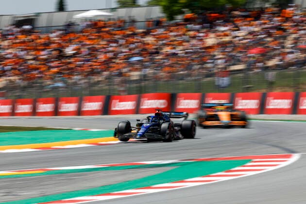 23 Alexander Albon THA, Williams Racing , F1 Grand Prix of Spain at Circuit de Barcelona Catalunya on May 21, 2022 in Barcelona, Spain Photo by HOCH ZWEI Barcelona Spain