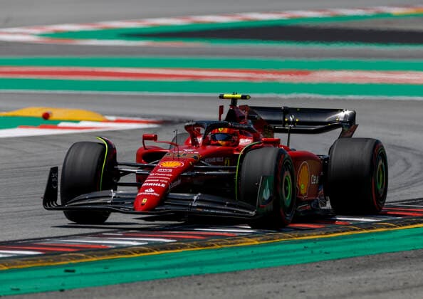 55 Carlos Sainz ESP, Scuderia Ferrari , F1 Grand Prix of Spain at Circuit de Barcelona Catalunya on May 21, 2022 in Barcelona, Spain Photo by HOCH ZWEI Barcelona Spain