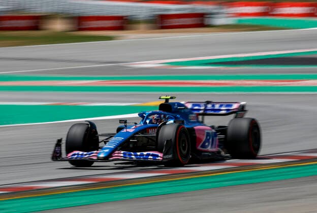 31 Esteban Ocon FRA, BWT Alpine F1 Team , F1 Grand Prix of Spain at Circuit de Barcelona Catalunya on May 21, 2022 in Barcelona, Spain Photo by HOCH ZWEI Barcelona Spain