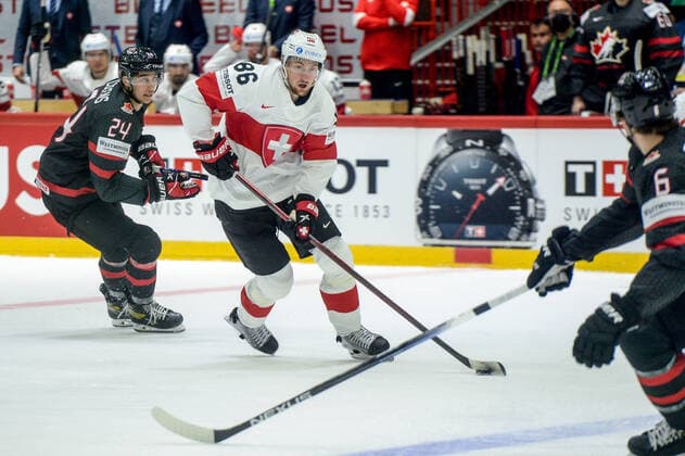 Ice hockey, World Cup, Canada - Switzerland