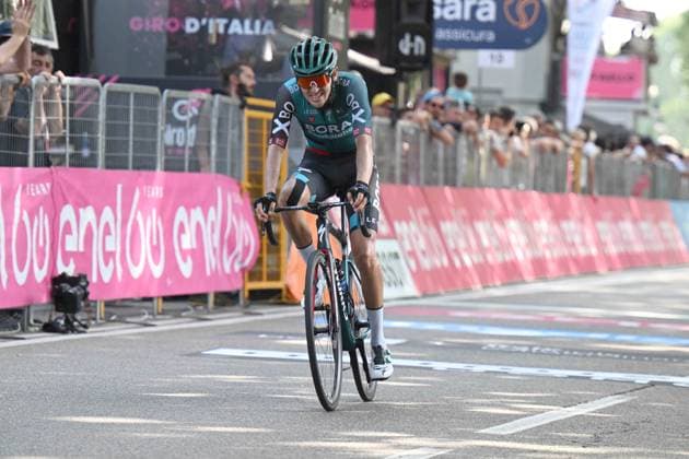 21-05-2022 Giro D italia; Tappa 14 Santena - Torino; 2022, Bora - Hansgrohe; Buchmann, Emanuel; Torino; 