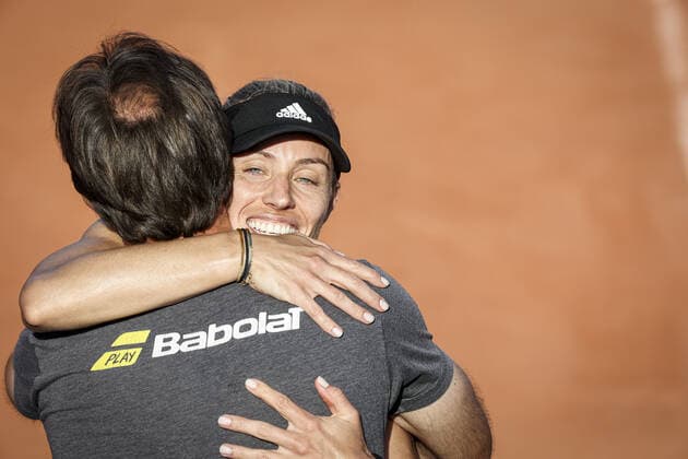 May 21, 2022 Strasbourg, Final tennis, Angelique Kerber (GER) 2022 Internationaux de Strasbourg TENNIS : Internationaux de Strasbourg IS22 - 21 05 2022 ElyxandroCegarra Panoramic 