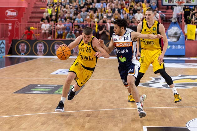 Basketball, BBL2 Playoffs, Tigers Tübingen - Rostock Seawolves