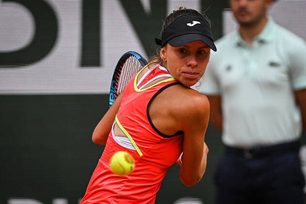 May 22, 2022, Paris, France, France: Magda LINETTE of Poland during the Day one of Roland-Garros 2022, French Open 2022, Grand Slam tennis tournament at the Roland-Garros stadium on May 22, 2022 in Paris, France. Paris France - ZUMAm308 20220522_zsp_m308_007 Copyright: xMatthieuxMirvillex