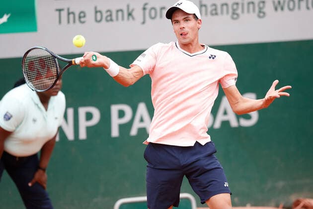 22 05 2022, Tennis, French Open 2022 Roland Garros, FRA, Paris, Roland Garros picture v li Daniel Altmaier GER Copyright: HMBxMedia AntonioxBorga