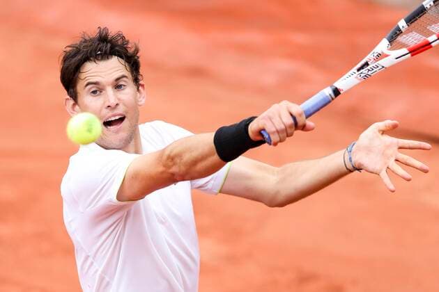 TENNIS - French Open 2022 PARIS,FRANCE,22.MAY.22 - TENNIS - ATP, Tennis Herren World Tour, French Open, Roland Garros, Grand Slam. Image shows Dominic Thiem (AUT).  GEPAxpictures xPatrickxSteiner