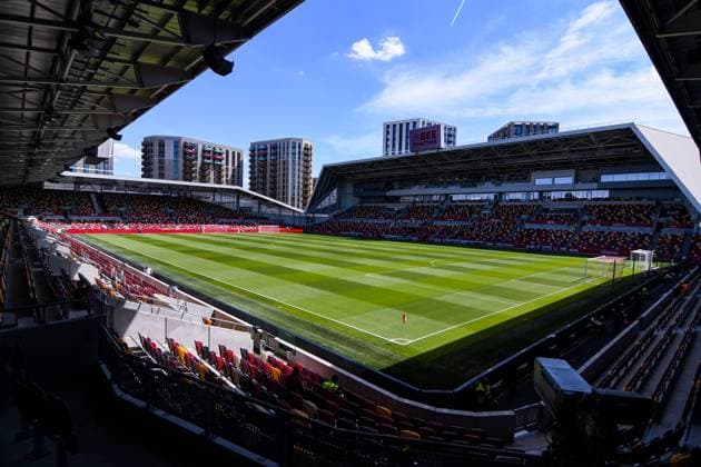 Football, Women, Euro 2022, Sports venues, Brentford Community Stadium in Brentford