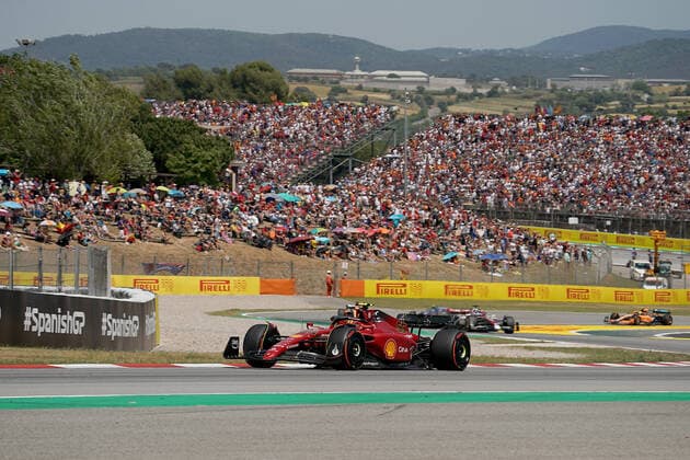F1 Pirelli Grand Prix of Spain 2022 22 05 2022, Circuit de Catalunya, Barcelona, F1 Pirelli Grand Prix of Spain 2022 , in picture Carlos Sainz Jr ESP , Scuderia Ferrari nordphotoxGmbHx xBratic nph00250