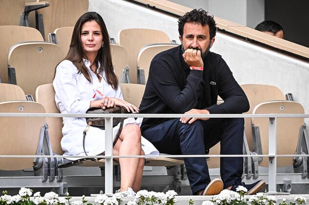 May 22, 2022, Paris, France, France: Mathieu MADENIAN with his girlfriend during the Day one of Roland-Garros 2022, French Open 2022, Grand Slam tennis tournament at the Roland-Garros stadium on May 22, 2022 in Paris, France. Paris France - ZUMAm308 20220522_zsp_m308_039 Copyright: xMatthieuxMirvillex