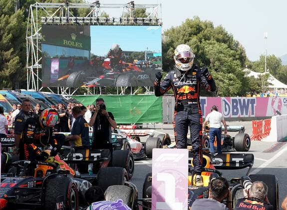 22 05 2022, Circuit de Catalunya, Barcelona, F1 Aramco Grand Prix of Spain 2022 , in picture winner Max Verstappen NEL , Oracle Red Bull Racing Photo EU Images Barcelona Circuit de Catalunya Catalunya Spain  eu-images-506