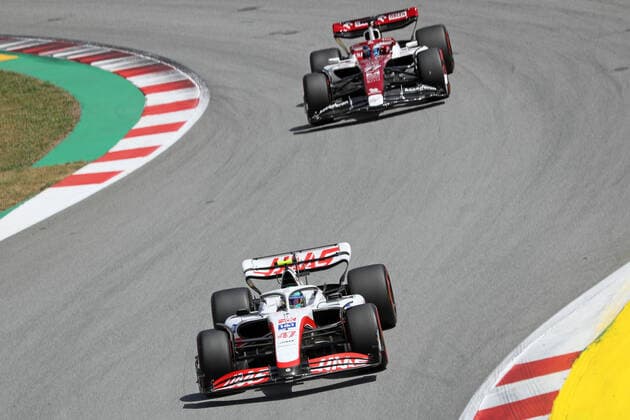 F1 Grand Prix of Spain Mick Schumacher s Haas during the Formula 1 Pirelli GP of Spain, held at the Circuit de Barcelona Catalunya, in Barcelona, on 22th May 2022. -- Barcelona Barcelona Spain  Copyright: xUrbanandsportx originalFilename:urbanandsport-formula1220522_npB49.jpg