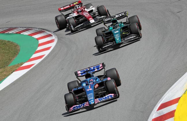 F1 Grand Prix of Spain Fernando Alonso s Alpine during the Formula 1 Pirelli GP of Spain, held at the Circuit de Barcelona Catalunya, in Barcelona, on 22th May 2022. -- Barcelona Barcelona Spain  Copyright: xUrbanandsportx originalFilename:urbanandsport-formula1220522_npovN.jpg