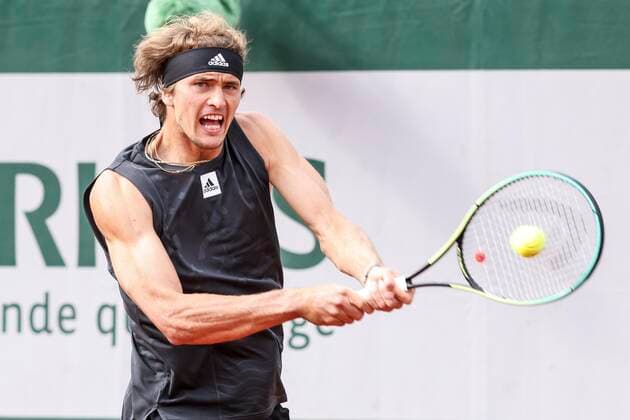 TENNIS - French Open 2022 PARIS,FRANCE,22.MAY.22 - TENNIS - ATP, Tennis Herren World Tour, French Open, Roland Garros, Grand Slam. Image shows Alexander Zverev (GER).  GEPAxpictures xPatrickxSteiner