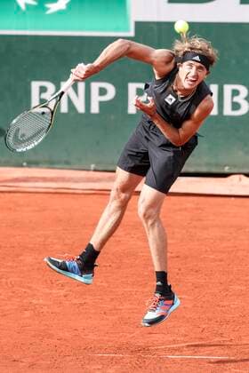 TENNIS - French Open 2022 PARIS,FRANCE,22.MAY.22 - TENNIS - ATP, Tennis Herren World Tour, French Open, Roland Garros, Grand Slam. Image shows Alexander Zverev (GER).  GEPAxpictures xPatrickxSteiner