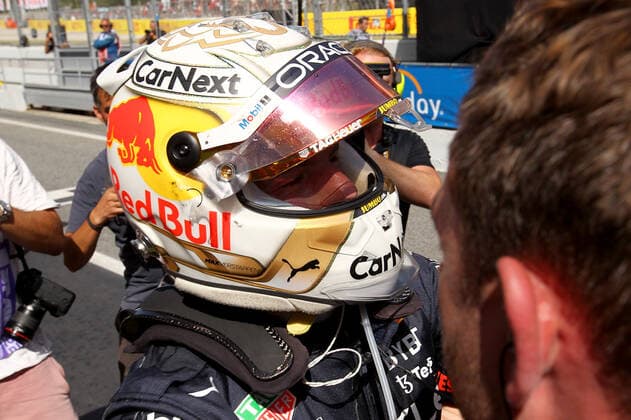 F1 Pirelli Grand Prix of Spain 2022 22 05 2022, Circuit de Catalunya, Barcelona, F1 Pirelli Grand Prix of Spain 2022 , in picture winner Max Verstappen NEL , Oracle Red Bull Racing nordphotoxGmbHx xBratic nph00250