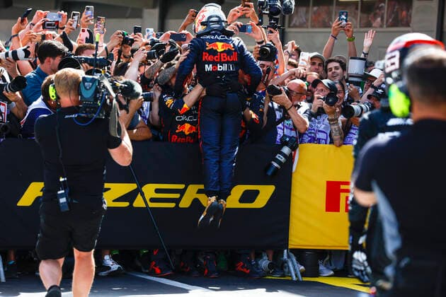 1 Max Verstappen NLD, Oracle Red Bull Racing , F1 Grand Prix of Spain at Circuit de Barcelona Catalunya on May 22, 2022 in Barcelona, Spain Photo by HOCH ZWEI Barcelona Spain