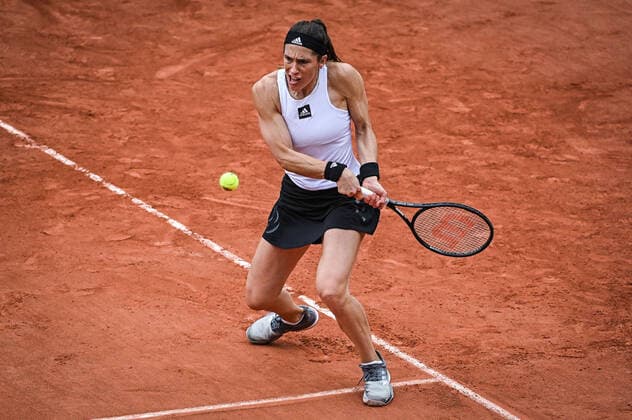 May 23, 2022, Paris, France, France: Andrea PETKOVIC of Germany during the Day two of Roland-Garros 2022, French Open 2022, Grand Slam tennis tournament at the Roland-Garros stadium on May 23, 2022 in Paris, France. Paris France - ZUMAm308 20220523_zsp_m308_012 Copyright: xMatthieuxMirvillex