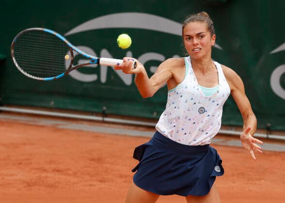 French Open 2022, Valentini Grammatikopoulou Tennis French Open 2022 Grand Slam ATP WTA ITF Roland Garros Paris France 23 May 2022 Copyright: xJuergenxHasenkopfx