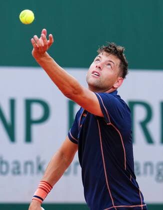 Mandatory Credit: Photo by Javier Garcia Shutterstock (12942478r) Filip Krajinovic during his first round win French Open Tennis, Day 2, Roland Garros, Paris, France - 23 May 2022 French Open Tennis, Day 2, Roland Garros, Paris, France - 23 May 2022  Copyright: xJavierxGarcia Shutterstockx 12942478r