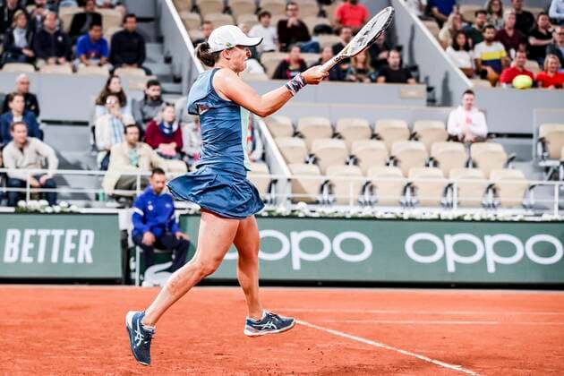 TENNIS - French Open 2022 PARIS,FRANCE,23.MAY.22 - TENNIS - WTA, Tennis Damen Tour, French Open, Roland Garros, Grand Slam. Image shows Iga Swiatek (POL).  GEPAxpictures xPatrickxSteiner