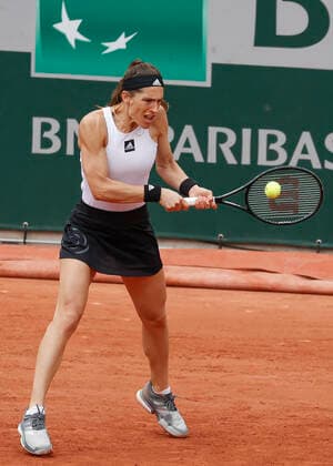 French Open 2022, Andrea Petkovic Tennis French Open 2022 Grand Slam ATP WTA ITF Roland Garros Paris France 23 May 2022 Copyright: xJuergenxHasenkopfx