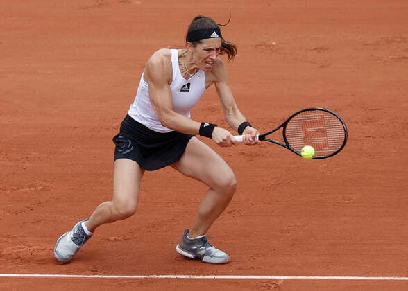 French Open 2022, Andrea Petkovic Tennis French Open 2022 Grand Slam ATP WTA ITF Roland Garros Paris France 23 May 2022 Copyright: xJuergenxHasenkopfx