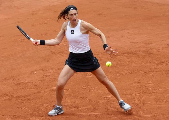 French Open 2022, Andrea Petkovic Tennis French Open 2022 Grand Slam ATP WTA ITF Roland Garros Paris France 23 May 2022 Copyright: xJuergenxHasenkopfx