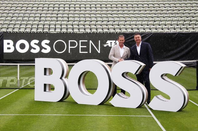 Tennis, ATP, Tournament in Stuttgart, Presentation of Sponsor BOSS
