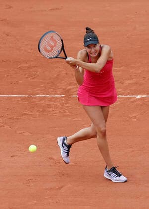 French Open 2022, Oceane Dodin Tennis French Open 2022 Grand Slam ATP WTA ITF Roland Garros Paris France 23 May 2022 Copyright: xJuergenxHasenkopfx