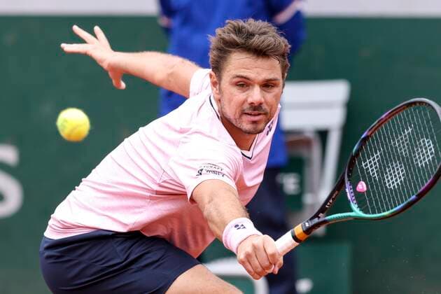 TENNIS - French Open 2022 PARIS,FRANCE,23.MAY.22 - TENNIS - ATP, Tennis Herren World Tour, French Open, Roland Garros, Grand Slam. Image shows Stan Wawrinka (SUI).  GEPAxpictures xPatrickxSteiner