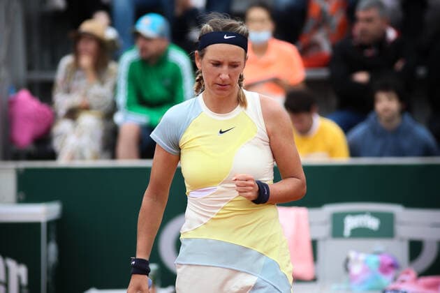2022 French Open - Day Two Victoria Azarenka during her match against Ana Bogdan on court 14 in the 2022 French Open finals day two. Paris France  Copyright: xIbrahimxEzzatx originalFilename:ezzat-notitle220523_np5Uy.jpg