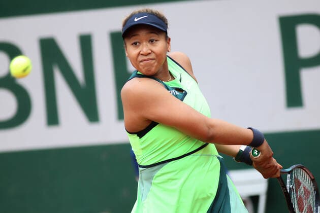 2022 French Open - Day Two Naomi Osaka during her match against Amanda Anisimova on Suzanne Lenglen court in the 2022 French Open finals day two. Paris France  Copyright: xIbrahimxEzzatx originalFilename:ezzat-notitle220523_npYeS.jpg