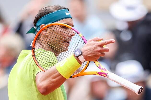 TENNIS - French Open 2022 PARIS,FRANCE,23.MAY.22 - TENNIS - ATP, Tennis Herren World Tour, French Open, Roland Garros, Grand Slam. Image shows Rafael Nadal (ESP).  GEPAxpictures xPatrickxSteiner
