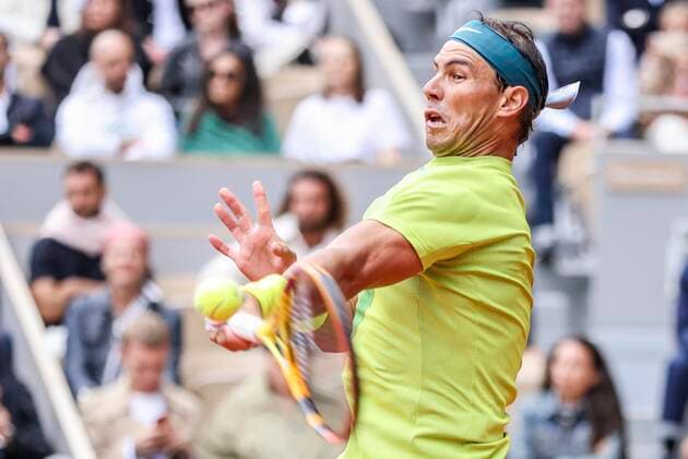 TENNIS - French Open 2022 PARIS,FRANCE,23.MAY.22 - TENNIS - ATP, Tennis Herren World Tour, French Open, Roland Garros, Grand Slam. Image shows Rafael Nadal (ESP).  GEPAxpictures xPatrickxSteiner